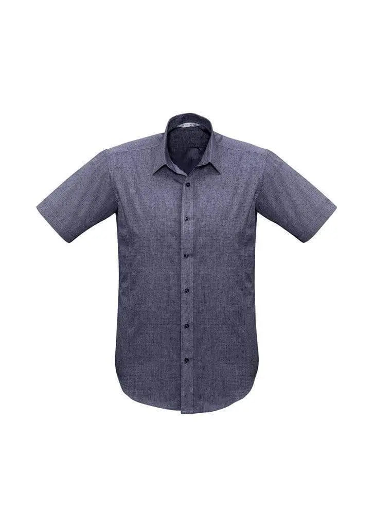 Biz Collection Men’s Trend Short Sleeve Shirt S622ms Metro Workwear.